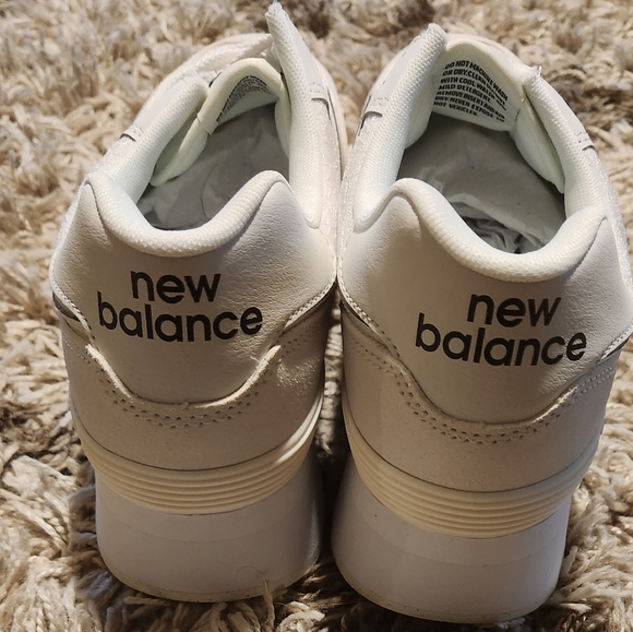 New Balance 574 +  Women's Sea Salt/ Black - Picture 3 of 5